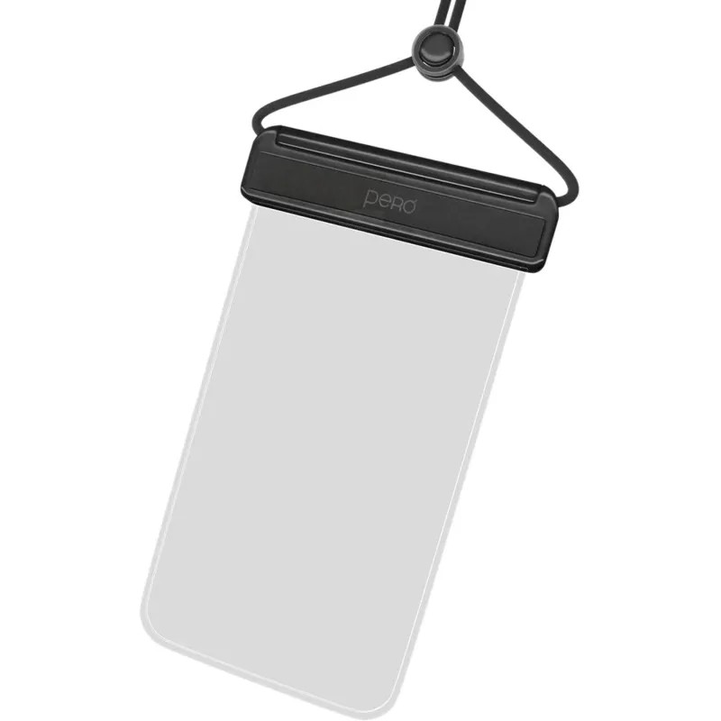 Чехол PERO влагозащитный для смартфона SB04 WATERPROOF BAG черный