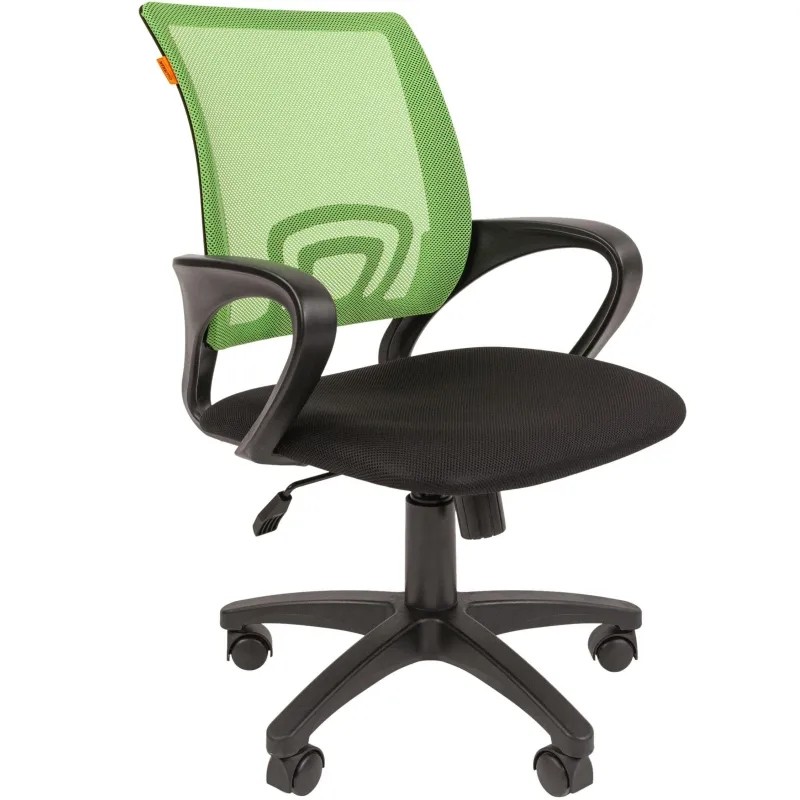Кресло VT_Chairman 696 сетка/ткань TW светло-зеленый пластик