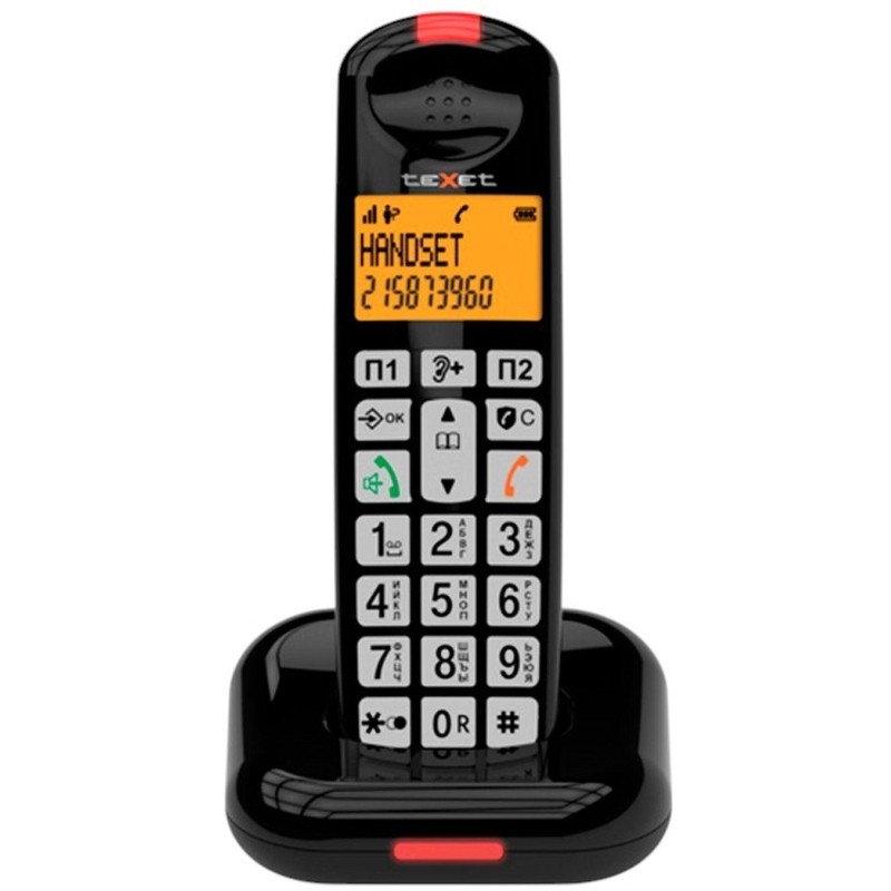 Радиотелефон teXet TX-D7855A черный