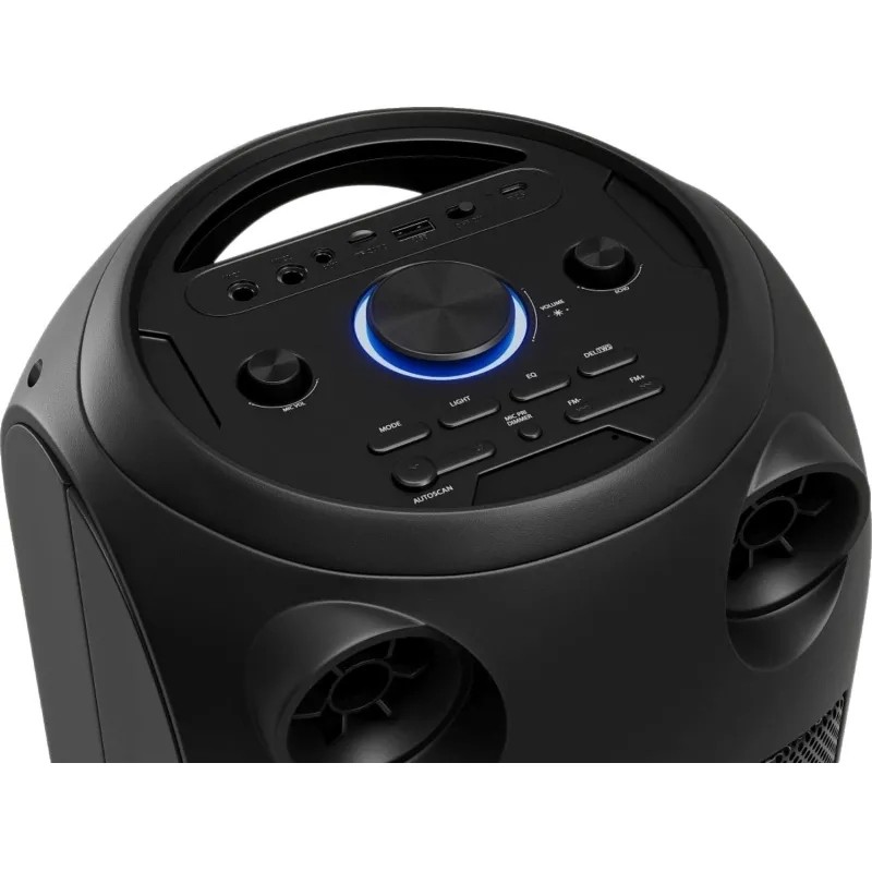 Акустическая система Digma D-MC1720 черный 80Вт/FM/USB/BT/micro SD