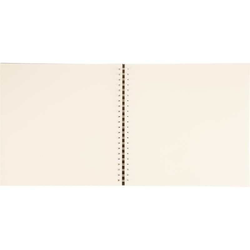 Скетчбук для эскизов Kroyter 295х295,80л,крем.бл.90г,спир,обл.тв.Cream00136