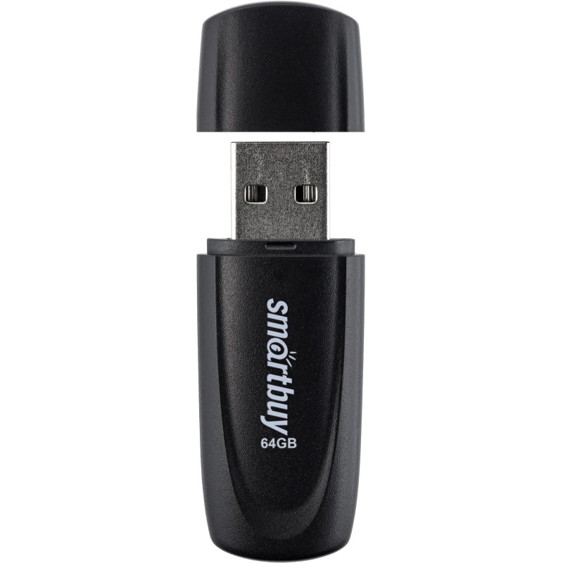 Флеш-память SmartBuy UFD 2.0 064GB Scout Black (SB064GB2SCK)