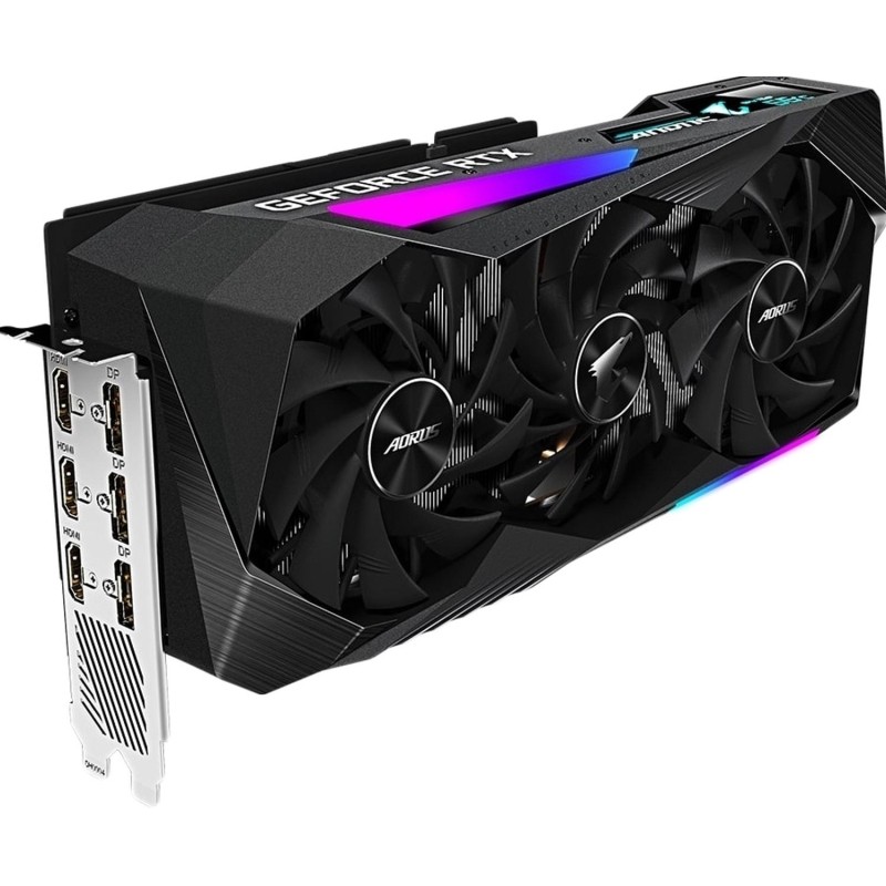 Видеокарта Gigabyte RTX3070 8192Mb (GV-N3070AORUS M-8GD 2.0) LHR NV