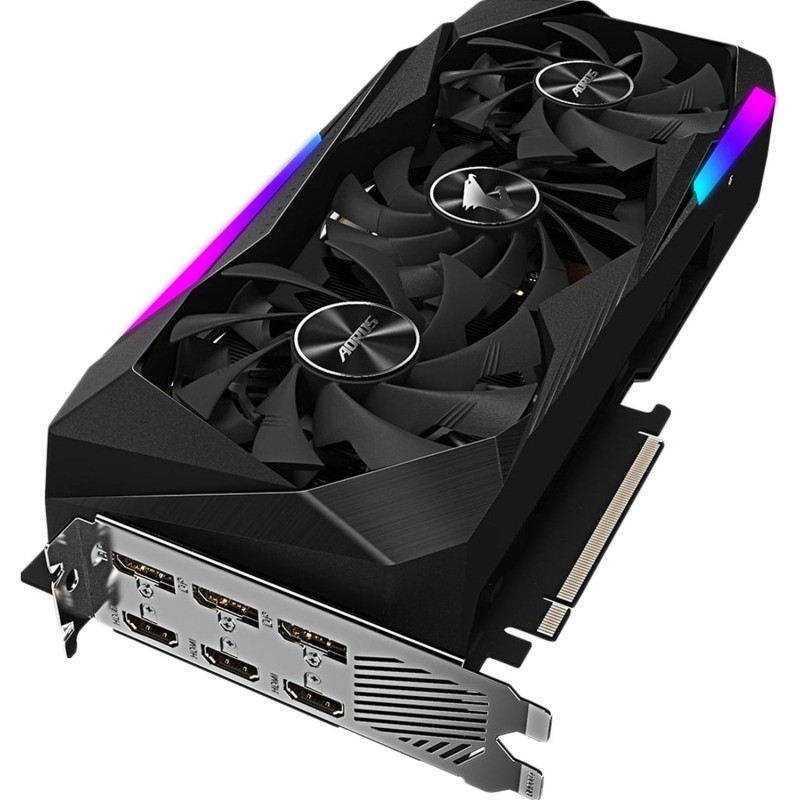 Видеокарта Gigabyte RTX3070 8192Mb (GV-N3070AORUS M-8GD 2.0) LHR NV