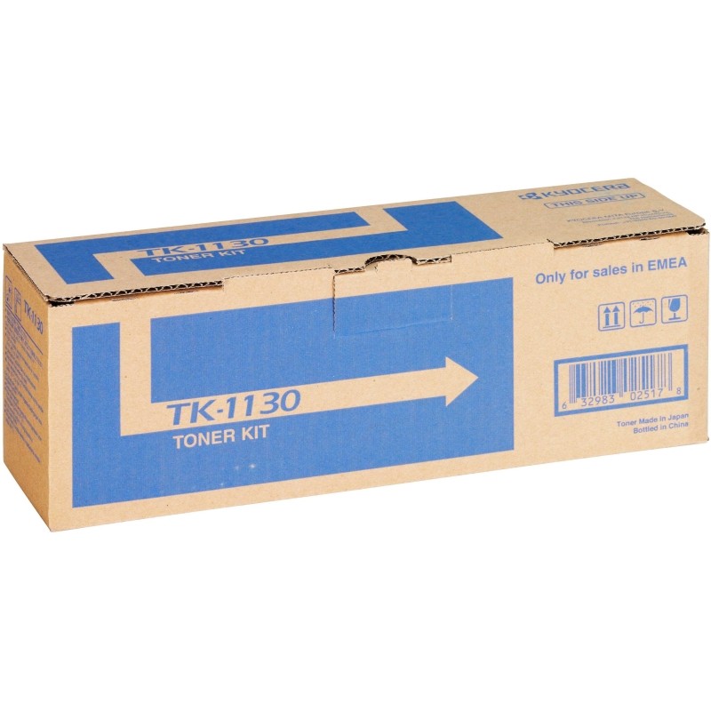 Тонер-картридж Kyocera TK-1130 чер. для FS-1030/1130