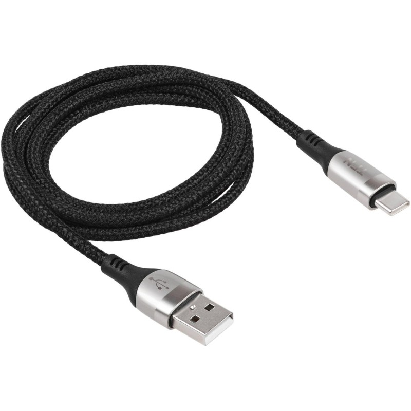 Кабель интерфейсный TFN USB - TypeC, 1.2м. никель (TFN, TFN-C-BLZ-AC1 M-NI)