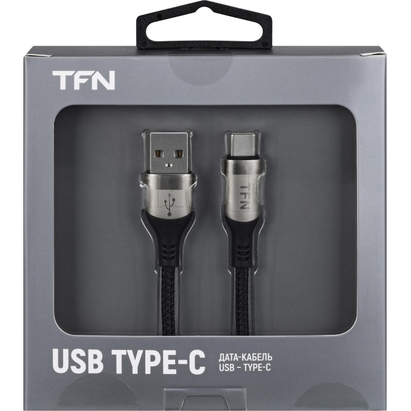 Кабель интерфейсный TFN USB - TypeC, 1.2м. никель (TFN, TFN-C-BLZ-AC1 M-NI)