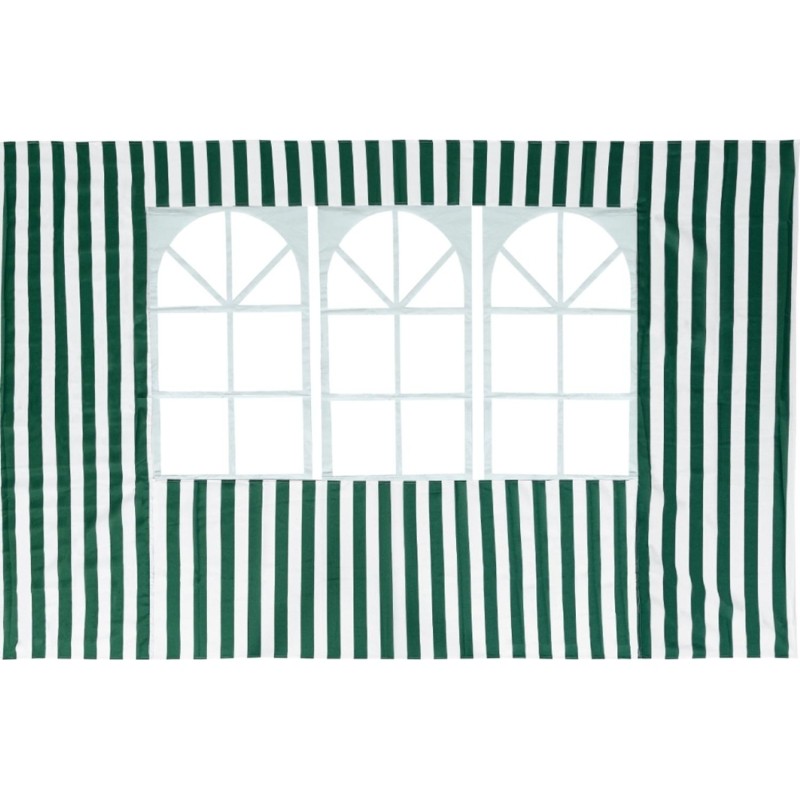 Тент LS_ Стенка д/сад.Тента Green Glade 4110 1,95х2,95м полиэс.с окном зел