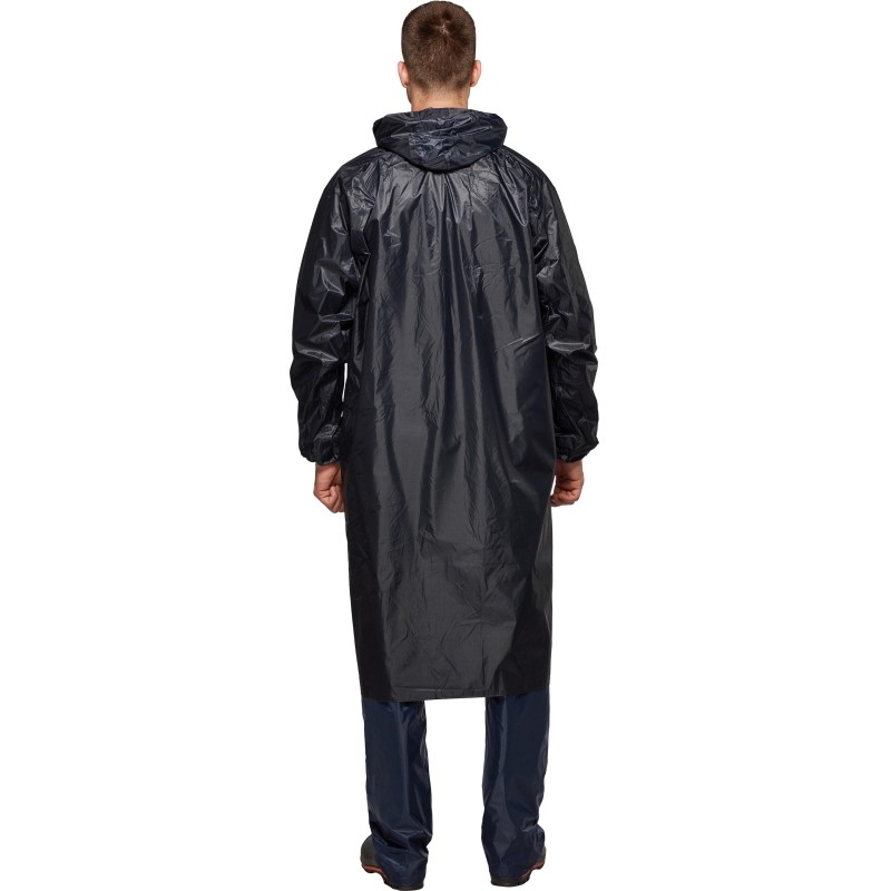 Плащ нейлон с ПВХ синий р.XL