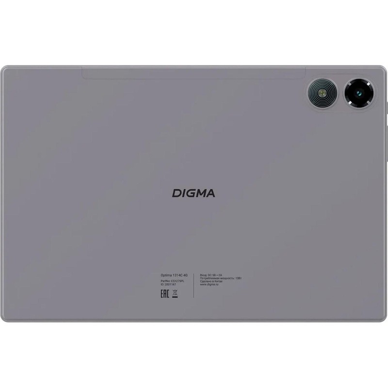 Планшет Digma CITI 1314C 4G SC9863A 8C/3Gb/32Gb 10.1 IPS/LTE/серый