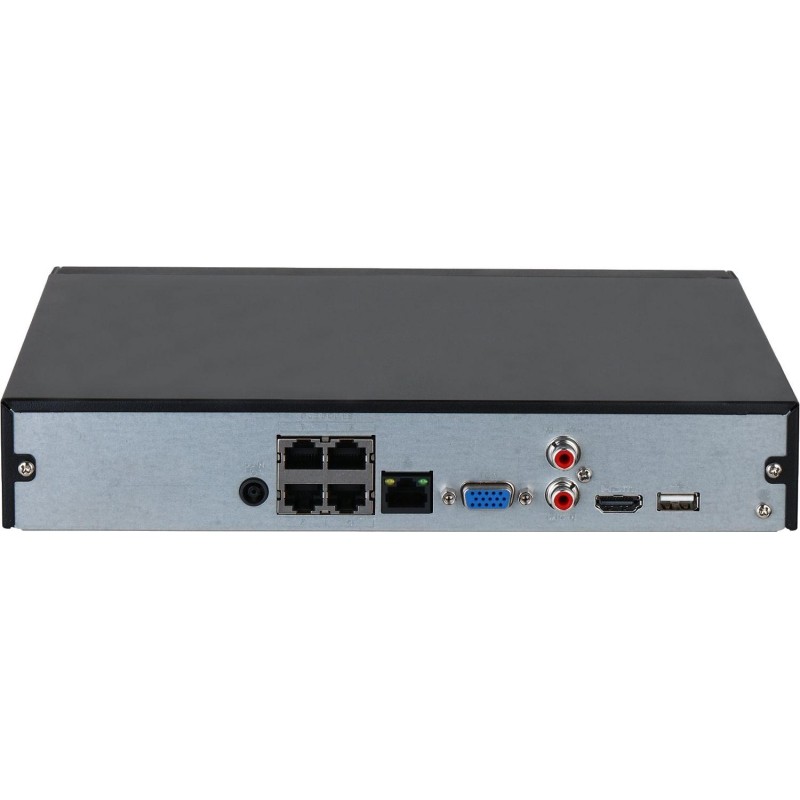 IP-видеорегистратор DAHUA DHI-NVR2104HS-P-4KS3 4-кан,PoE,4K,H.265+,1SATAIII
