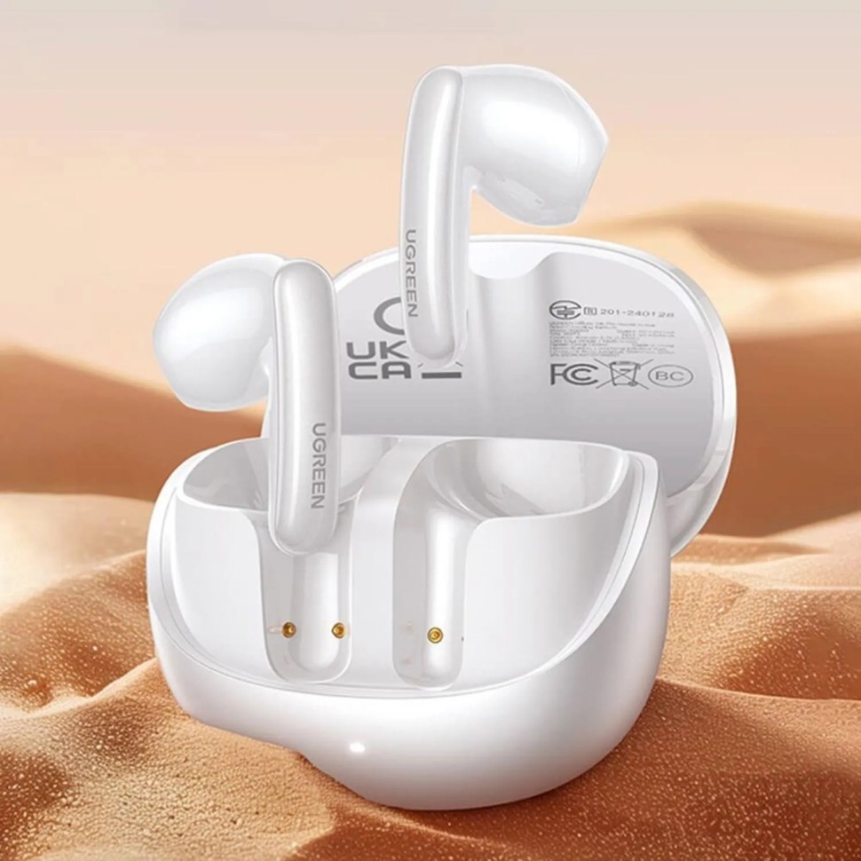 Наушники Ugreen WS203 (35873) HiTune H6 Pro ANC Earbuds белый