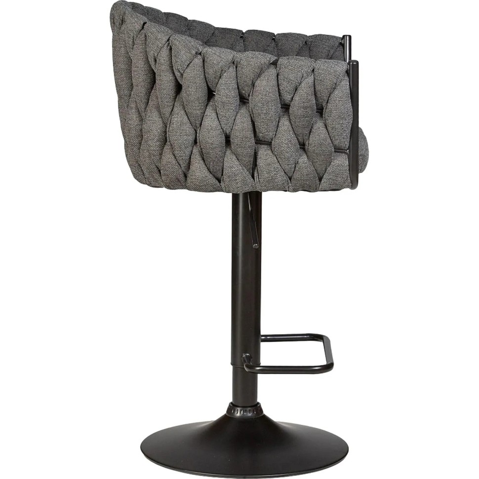 Стул барный LO_DOBRIN LEON LM-9690_B-M_TT-LAR-275-21 графитовая ткань