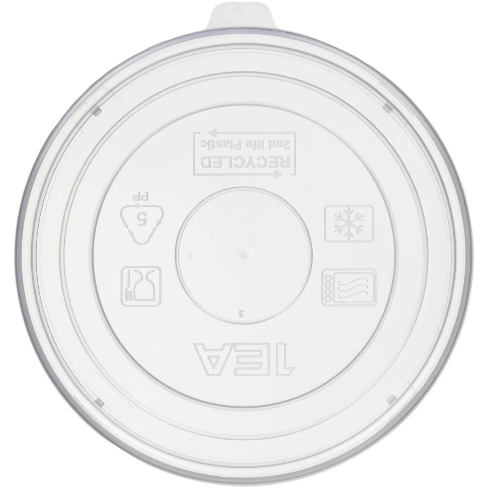 Крышка ПП OneBowl Up (lid 380-520 ), прозр., 550шт/кор