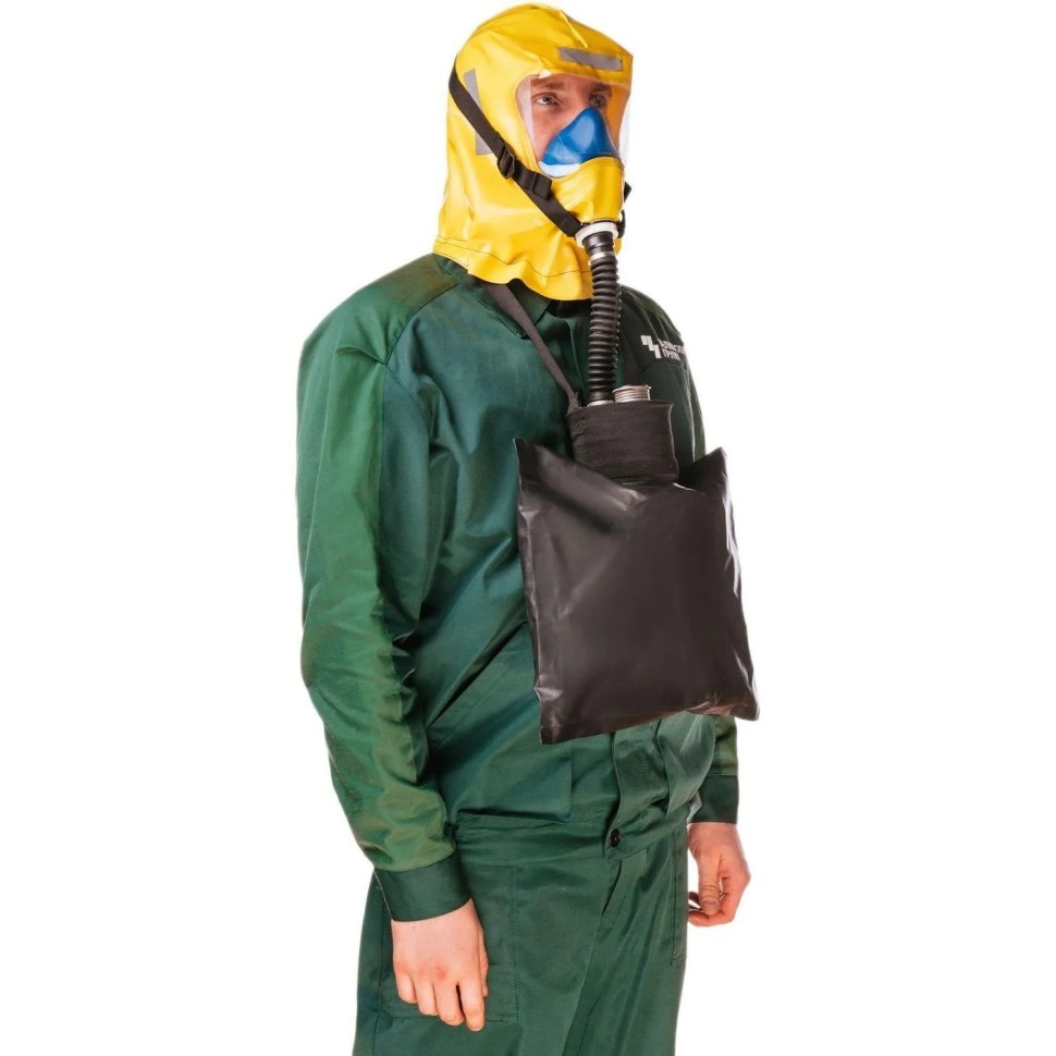 Самоспасатель изолирующий противопожарный СИП-1М в сумке с ремнем Самоспасатель изолирующий противопожарный СИП-1М в сумке с ремнем