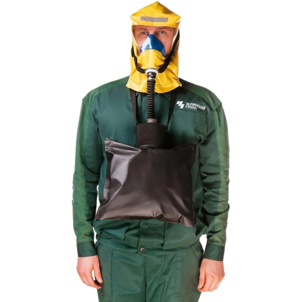 Самоспасатель изолирующий противопожарный СИП-1М в сумке с ремнем Самоспасатель изолирующий противопожарный СИП-1М в сумке с ремнем