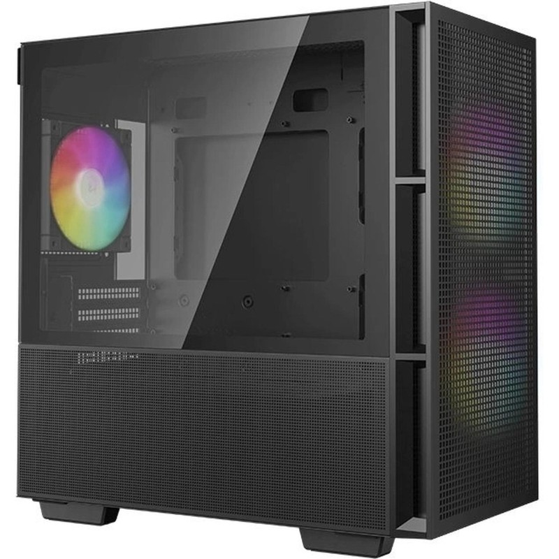 Корпус Deepcool CH360 чер.без БП mATX 7x120mm 3x140mm USB3.0 audio bott PSU