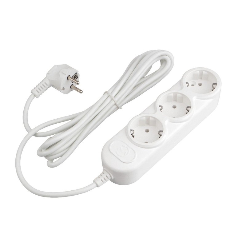 Удлинитель Power Cube, 3р/3м с/з, без выкл. 3500 Вт, 16 А(PC-3B-3М)
