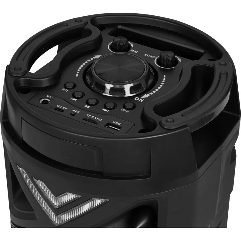 Акустическая система Hyundai H-MC180 80Вт/FM/USB/BT/SD/MMC,черный