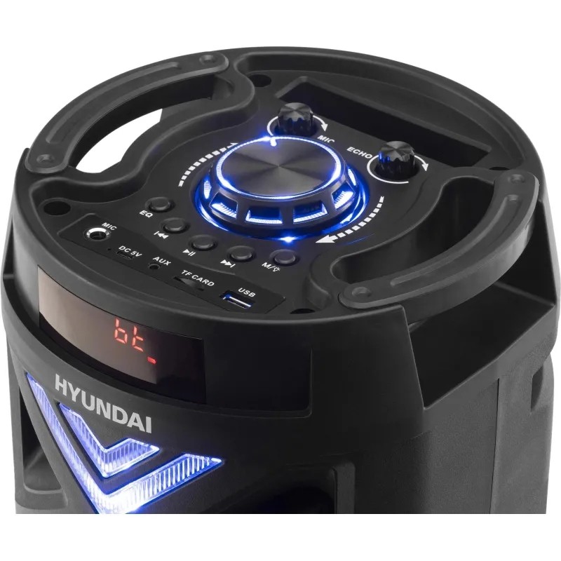 Акустическая система Hyundai H-MC180 80Вт/FM/USB/BT/SD/MMC,черный