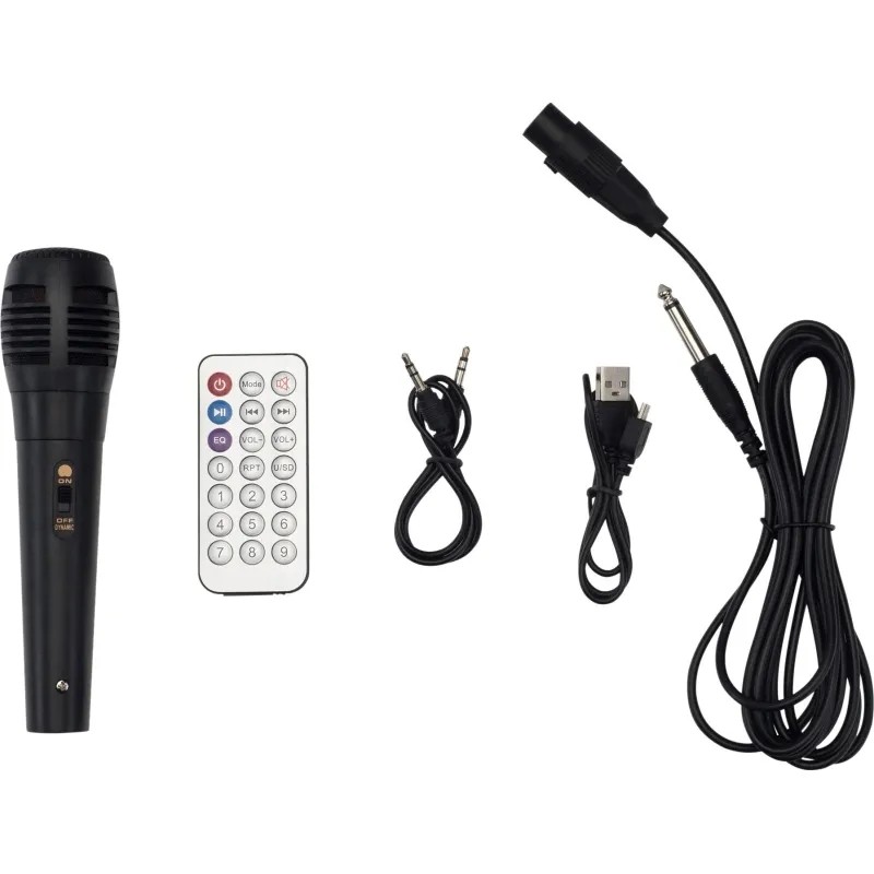 Акустическая система Hyundai H-MC180 80Вт/FM/USB/BT/SD/MMC,черный