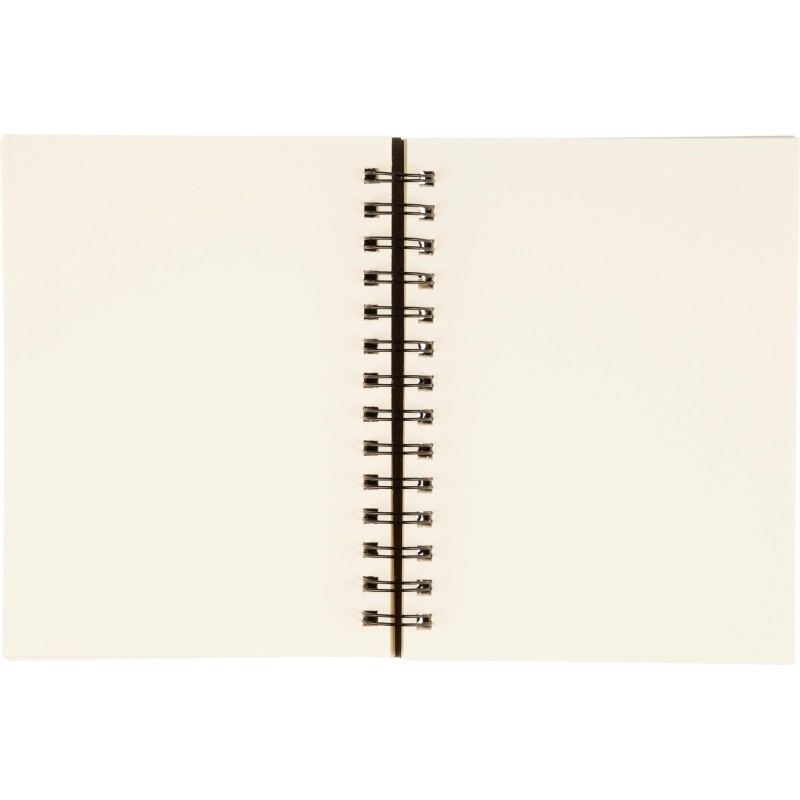 Скетчбук для эскизов Kroyter 145х195,80л,крем.бл.90г,спир,обл.тв.Cream00137