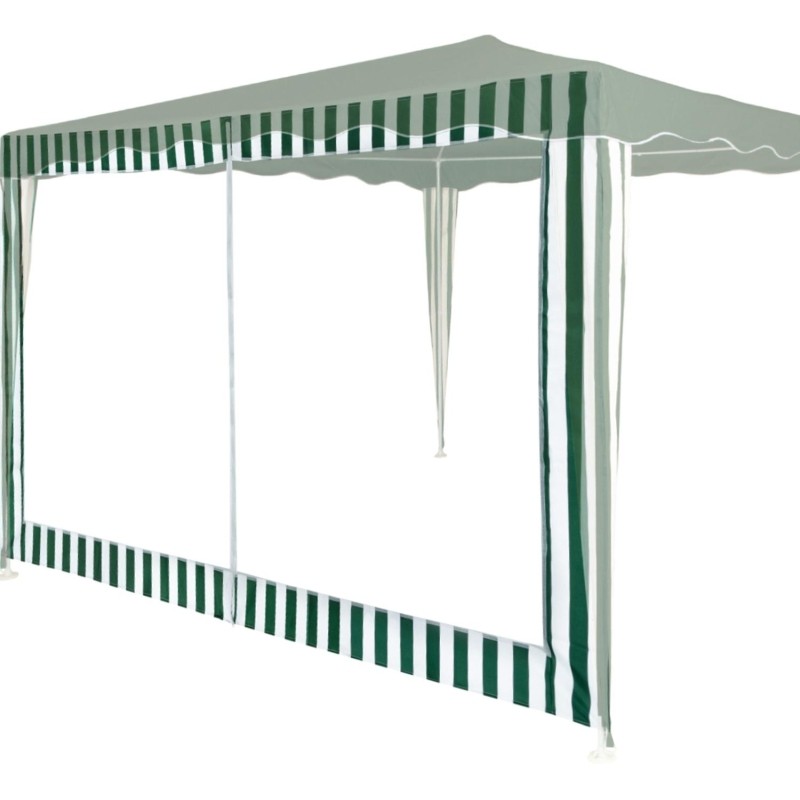 Тент LS_Стенка д/сад.Тента Green Glade 4130 1,95х2,95м полиэс.моск.сет.зел