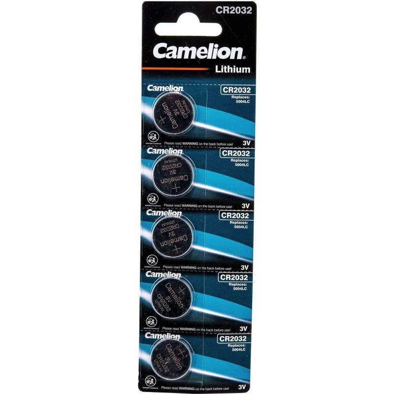 Батарейка Camelion CR2032 BL-5 (с, батарейка литиевая,3V)  5шт в упаковке