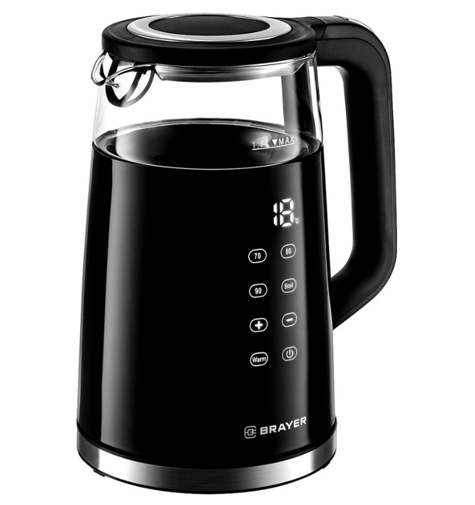 Чайник электрический Brayer 1037BR чёрный