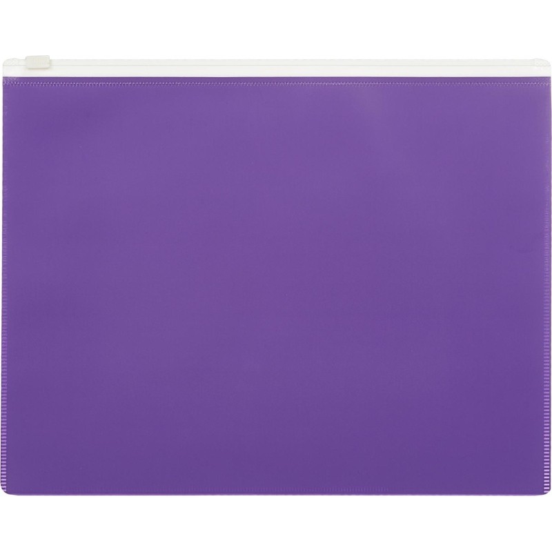 Папка-конверт на молнии А5 Attache Color , фиолетов