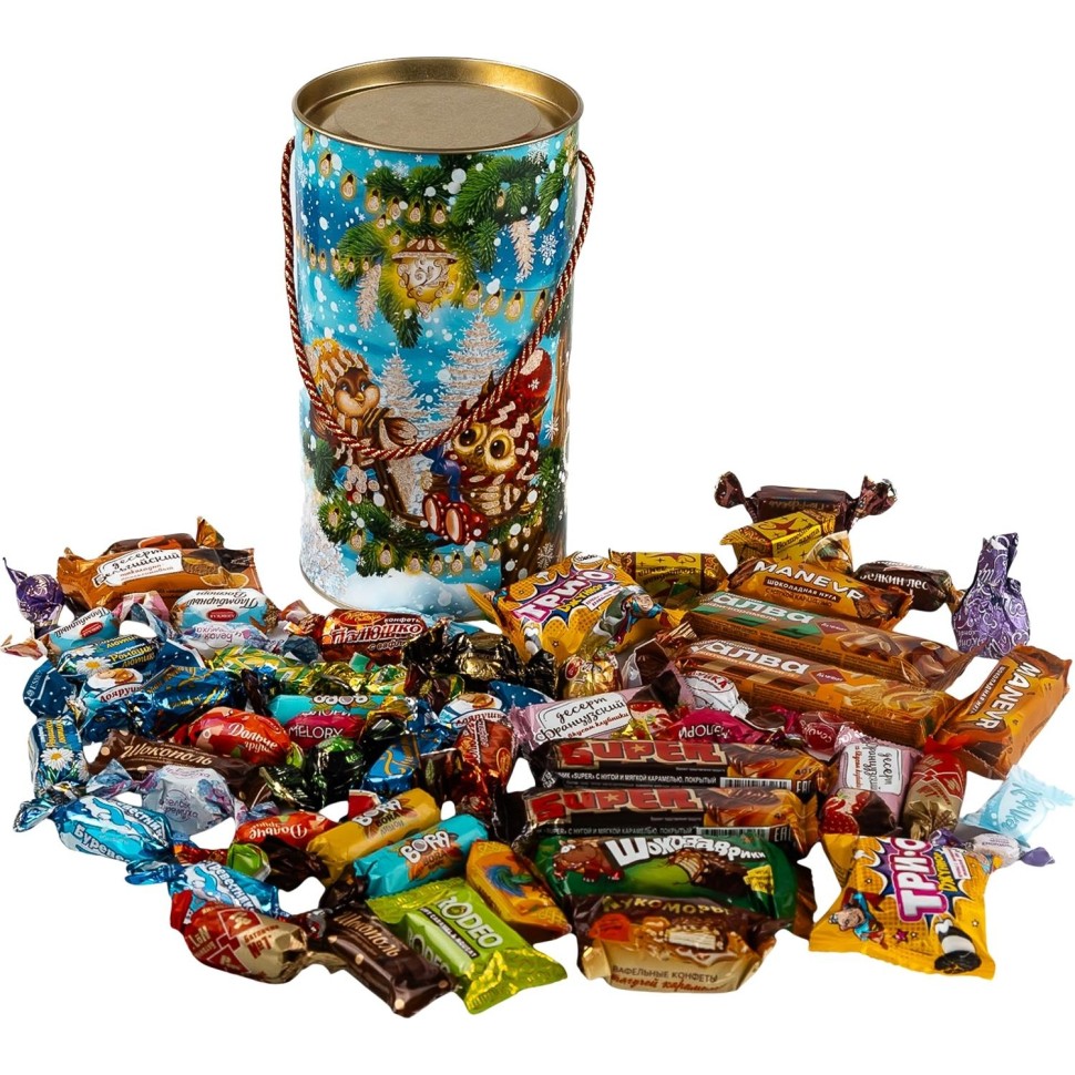 Новогодний сладкий подарок Азбука Праздника Новогодние сладости 1000 г