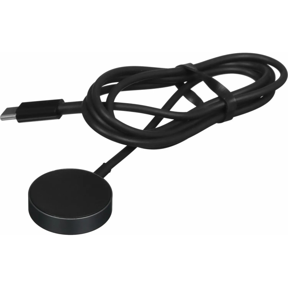 Зарядное устройство PERO беспр. TC20 USB-C для Galaxy Watch магнитн, черное Зарядное устройство PERO беспр. TC20 USB-C для Galaxy Watch магнитн, черное