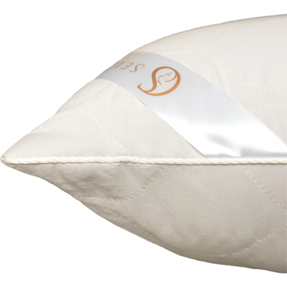 Подушка 70х70 см, чехол: микрофиб-жатка;наполнитель:полиэфир волок,8шт/кор