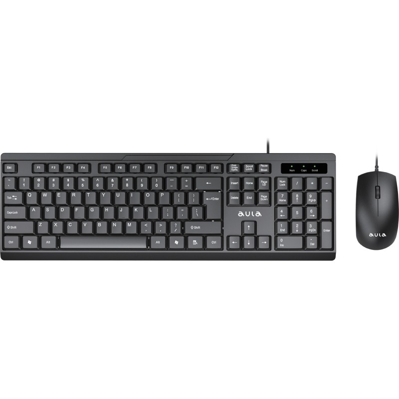 Набор клавиатура+Мышь компьютерная AULA AC101 (DPI1200) USB