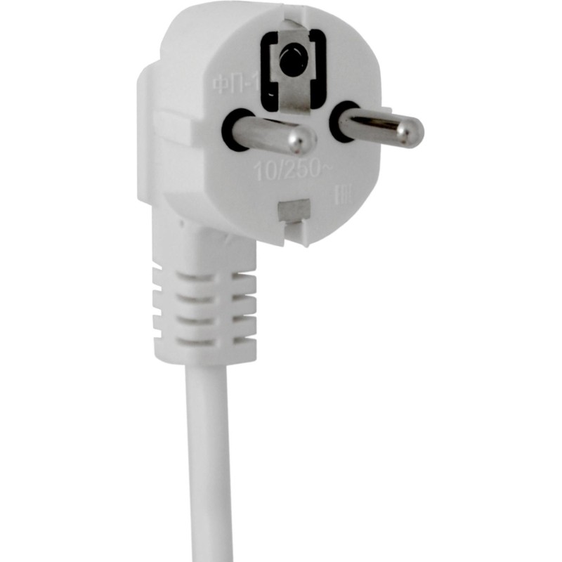 Удлинитель PROGIX PG222 2р/5м/3,5кВт/16А заземление, белый, ПВС 3х1.5