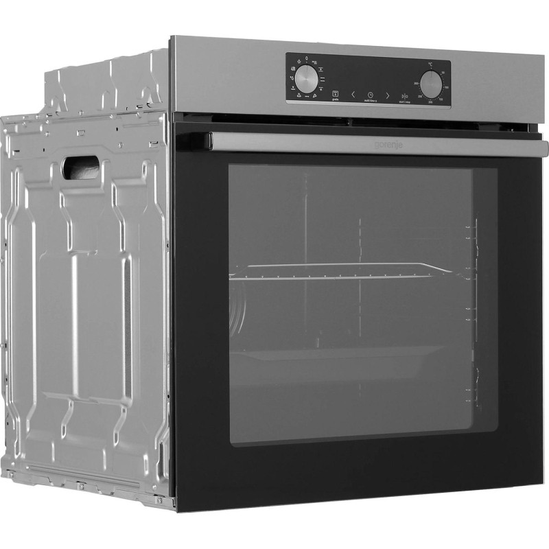 Духовой шкаф электрический Gorenje BO6735E05X нержавеющая сталь/черный