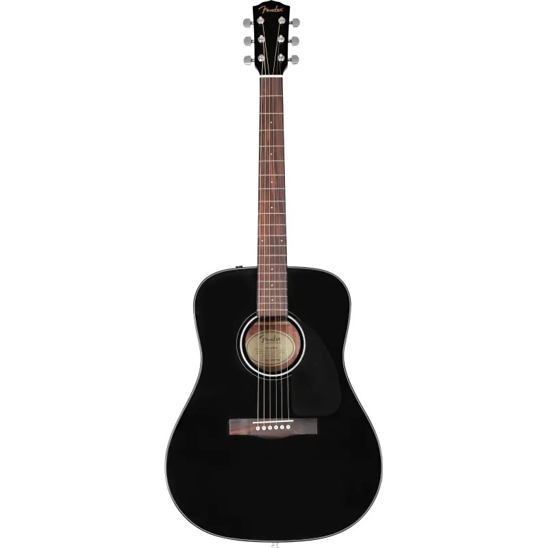 Гитара акустическая Fender CD-60 Dread V3 DS Blk WN