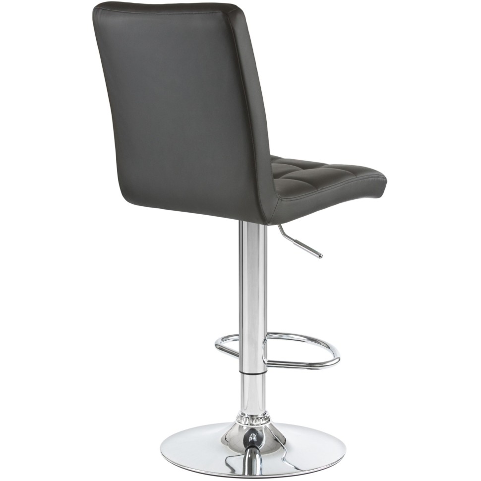 Стул барный LO_DOBRIN KRUGER LM-5009 черный/хром Стул барный LO_DOBRIN KRUGER LM-5009 черный/хром