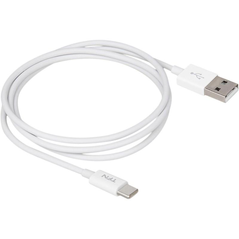 Кабель TYPE-C, TFN, 1.0м. Цвет:белый (TFN,TFN-CUSBCUSB1MTPWH)