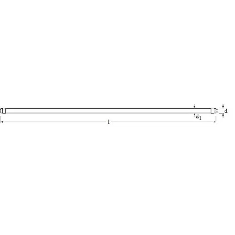 Лампа светодиодная OSRAM ST8B-1.2M 18W/865 230VAC DE 4058075377561