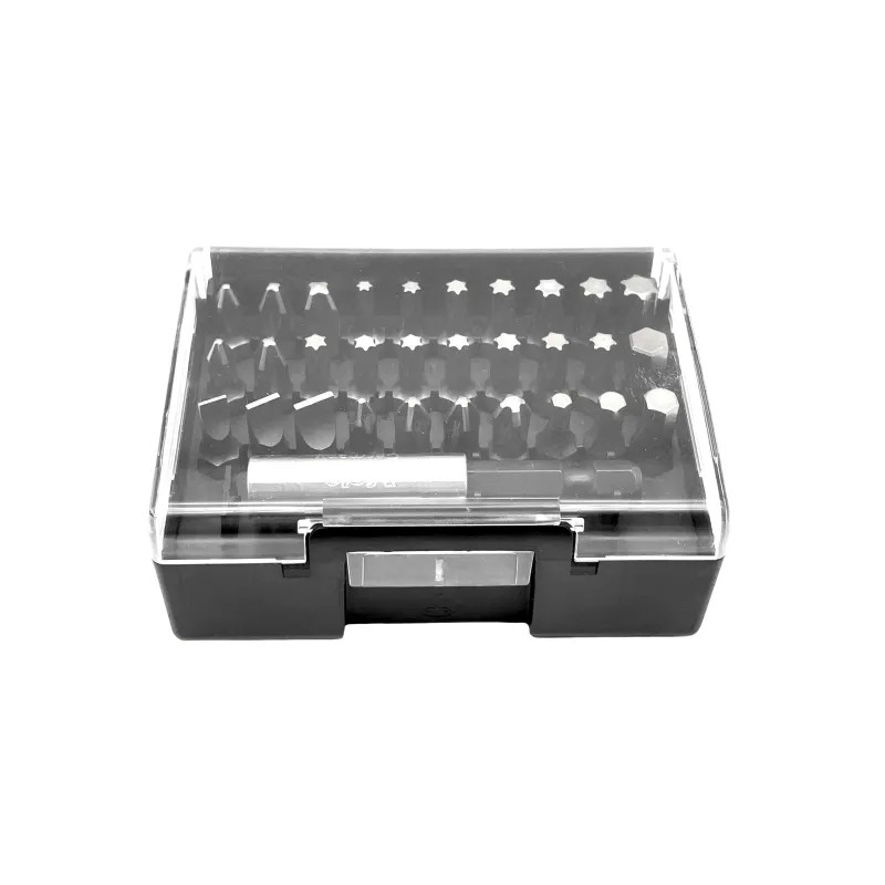 Набор бит SL/PH/PZ/Hex/Tx 30 шт и битодержатель в кейсе 02013116 FELO