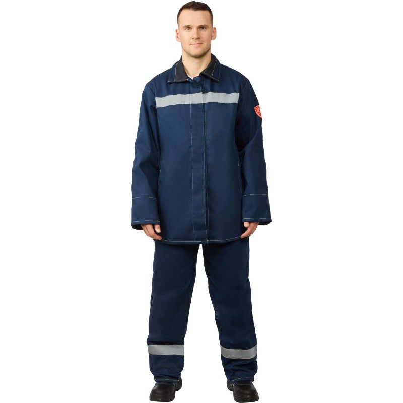 Костюм сварщика усиленый 100% х/б 450 г/м2 (модель КСТ06) (р.48-50) 182-188