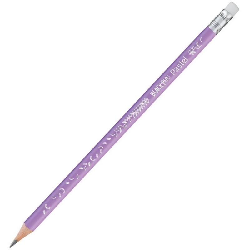 Карандаш чернографитный Maped BLACK PEP&#039;S PASTEL НВ,дер,3хгр,лас,3шт,851719
