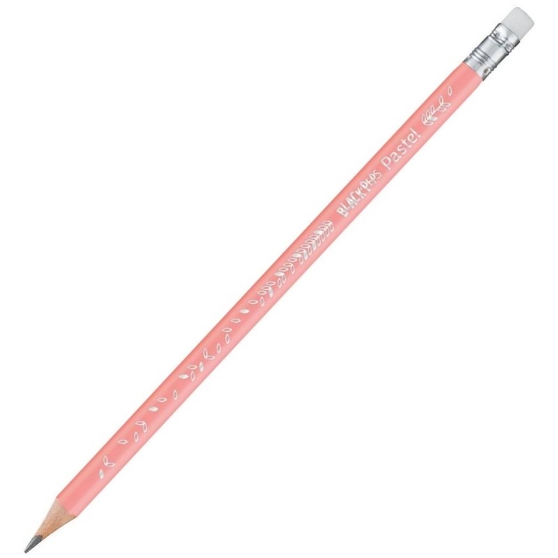 Карандаш чернографитный Maped BLACK PEP&#039;S PASTEL НВ,дер,3хгр,лас,3шт,851719
