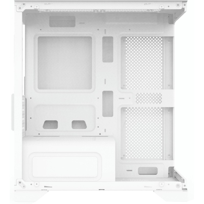 Корпус Bloody BD-CC103 бел.безБП mATX 7x120mm USB2.0x3.0 audio bott PSU