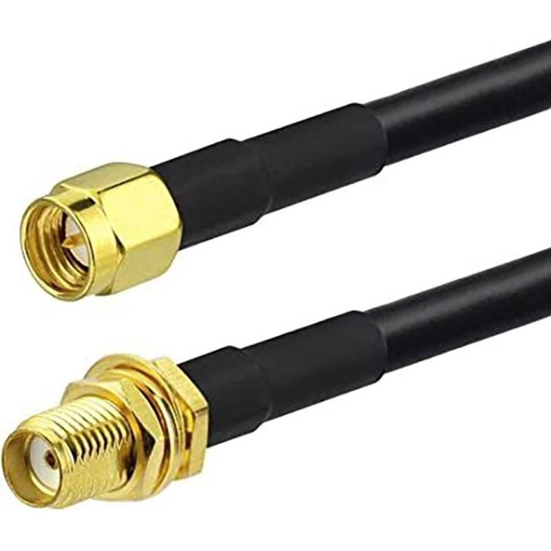 Кабель Kroks SMA(male)-SMA(female) RG-58 3м