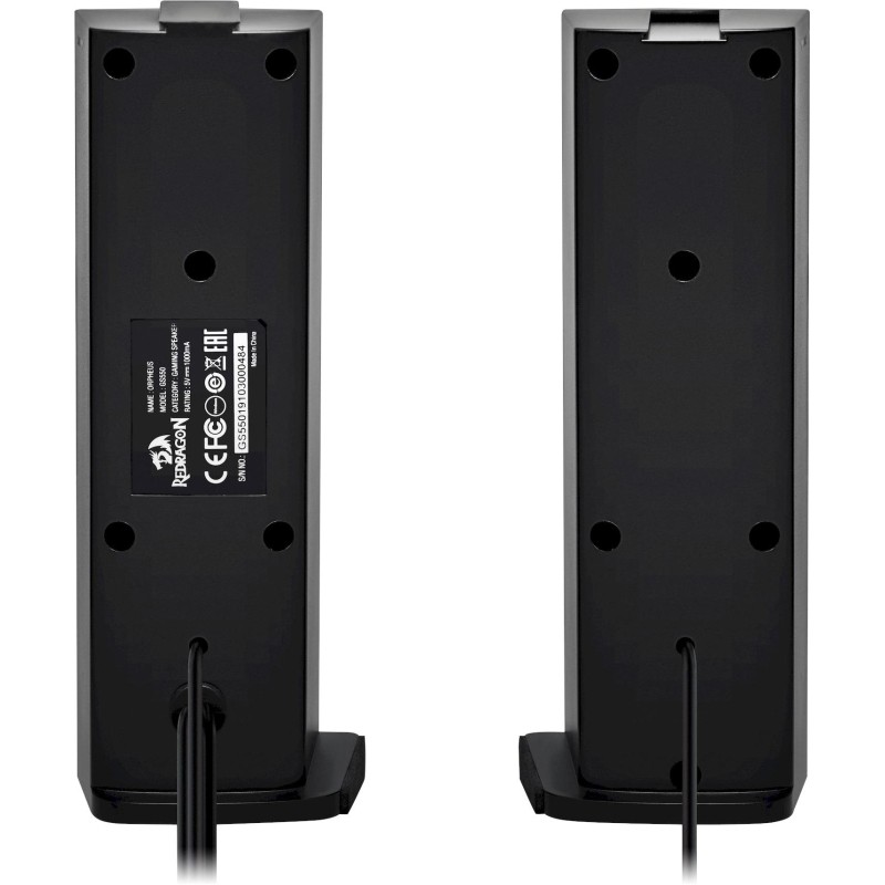 Акустическая система Redragon  Orpheus (77601) черный, 6Вт пит.USB
