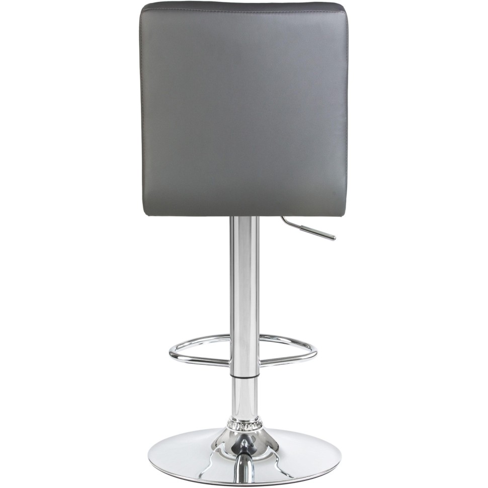 Стул барный LO_DOBRIN KRUGER LM-5009 серый/хром Стул барный LO_DOBRIN KRUGER LM-5009 серый/хром