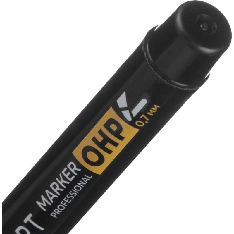 Маркер для глянц.поверх. TOPFORT OHP 0,7 мм черный