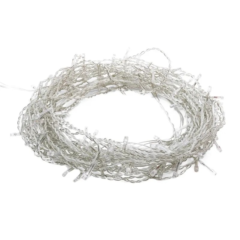 Гирлянда светодиодная Дождь 1,5x1 м, 96 LED, мерцание, Белый, 235-025 Гирлянда светодиодная Дождь 1,5x1 м, 96 LED, мерцание, Белый, 235-025